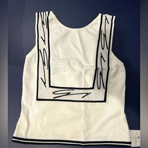 GENNY Filato Marina white top with logo band